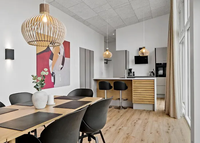 Сasa de vacaciones In With Sauna Løkken