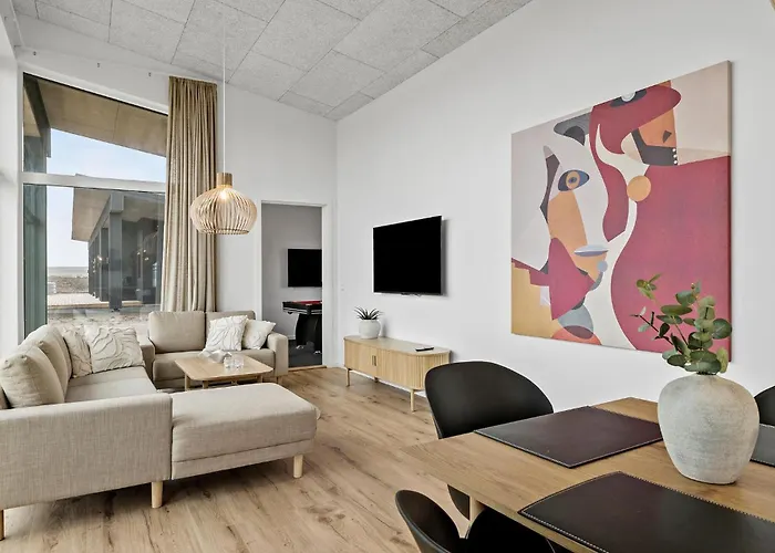 In With Sauna Сasa de vacaciones Løkken